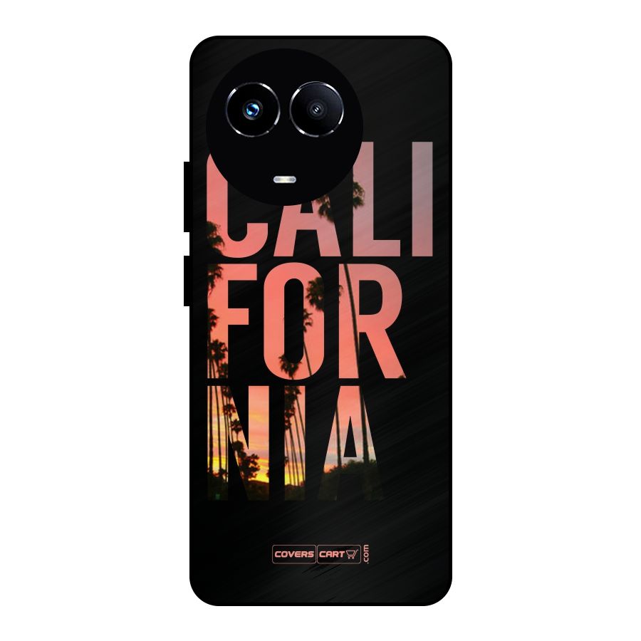 California Metal Back Case for Realme 11 5G