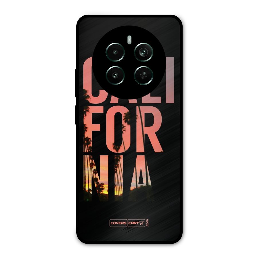 California Metal Back Case for Realme 12 Pro Plus
