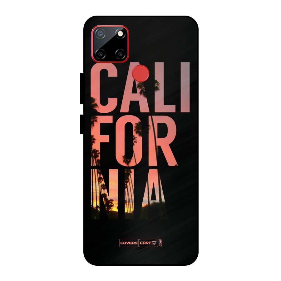 California Metal Back Case for Realme C12