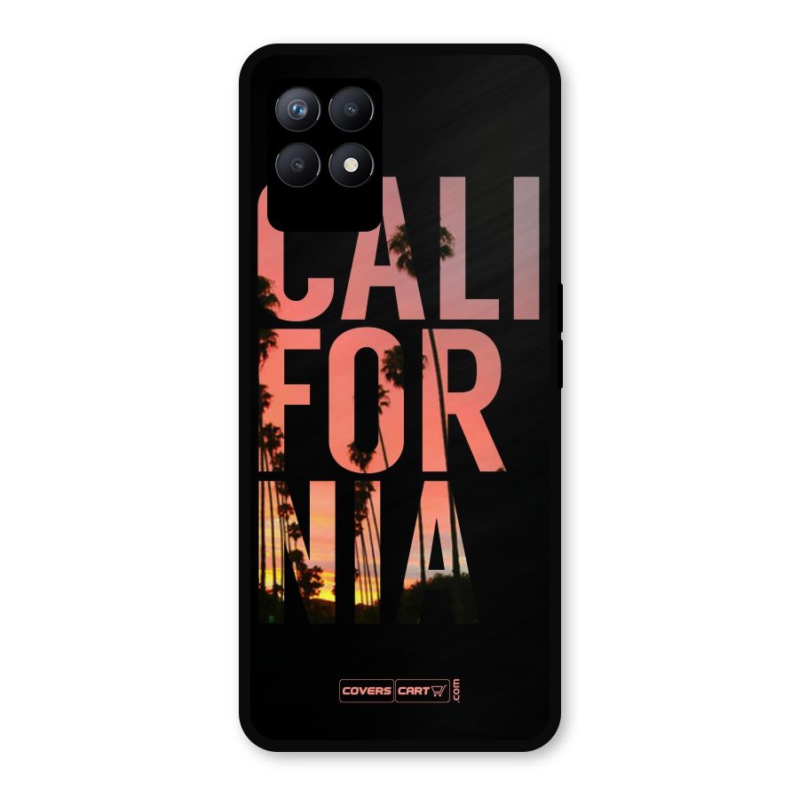 California Metal Back Case for Realme Narzo 50