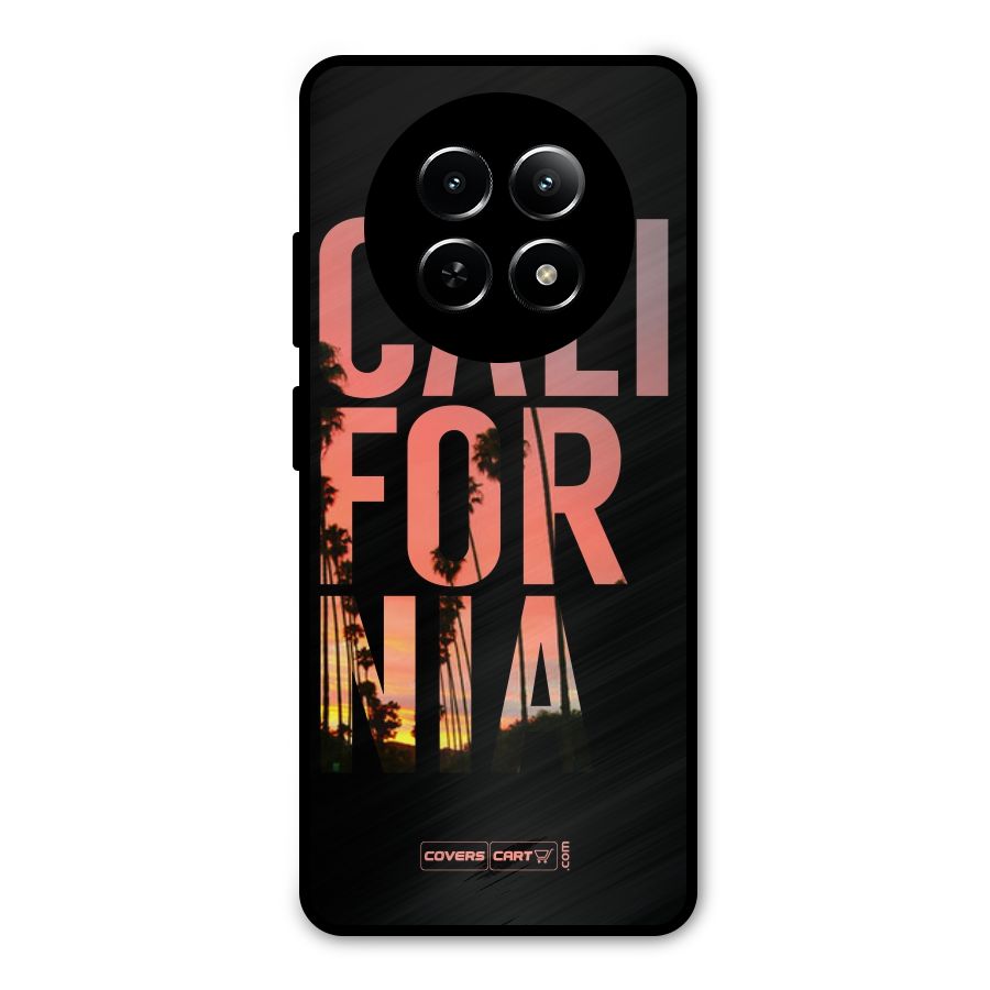 California Metal Back Case for Realme Narzo N65
