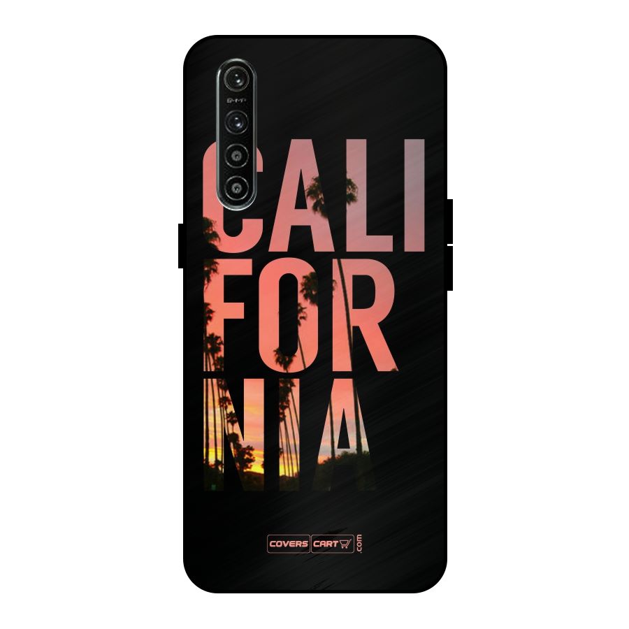 California Metal Back Case for Realme XT