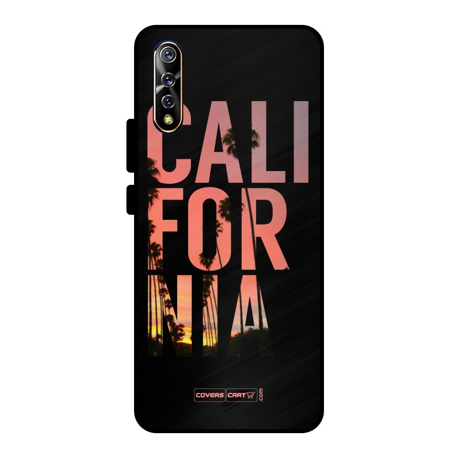 California Metal Back Case for Vivo S1