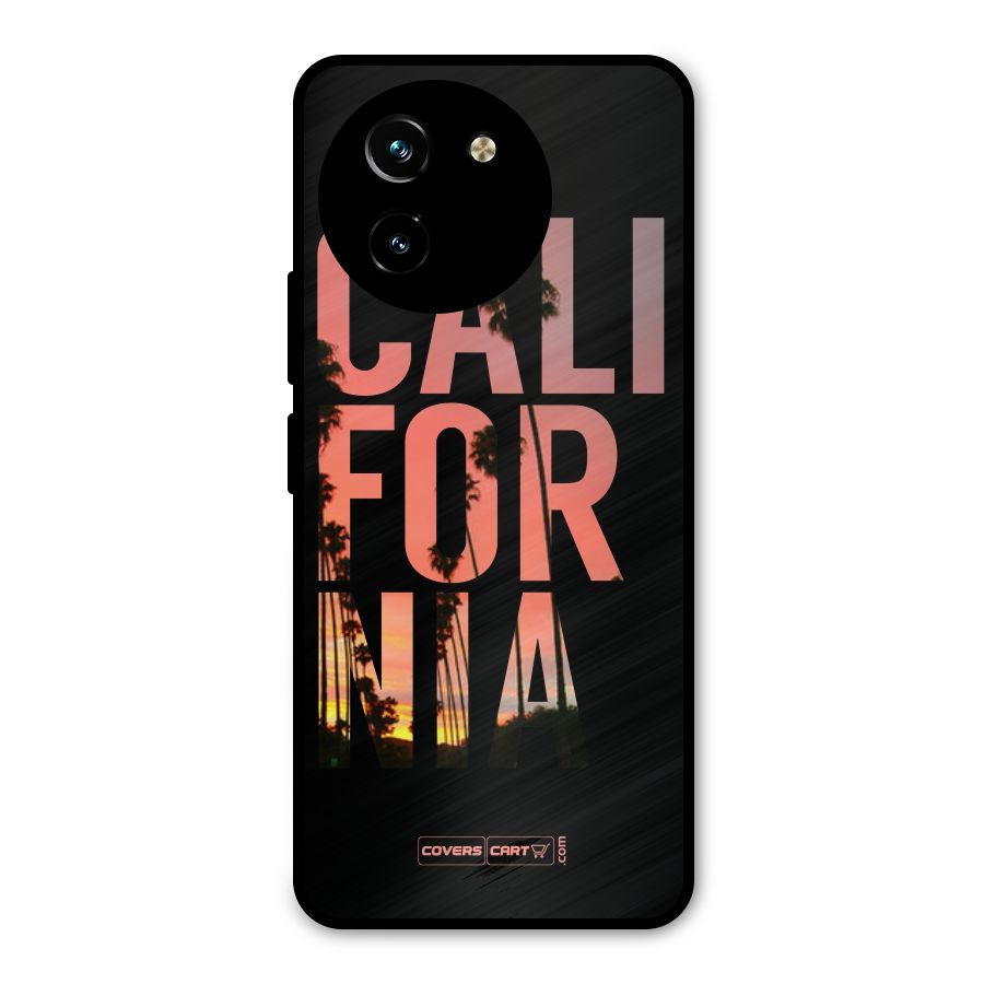 California Metal Back Case for Vivo T3x