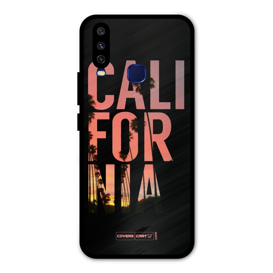 California Metal Back Case for Vivo V17