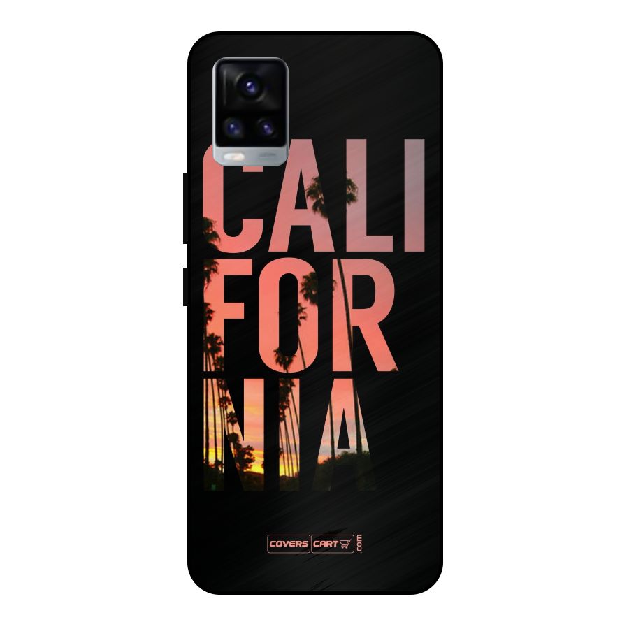 California Metal Back Case for Vivo V20