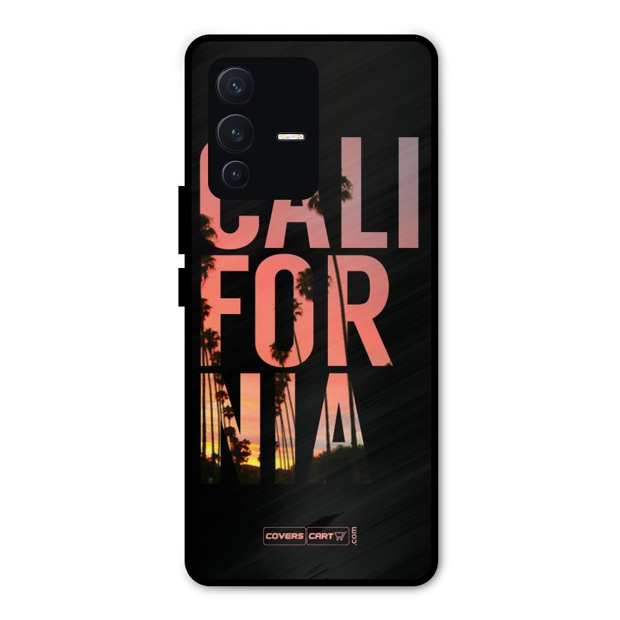 California Metal Back Case for Vivo V23 Pro
