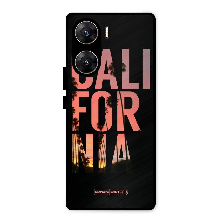 California Metal Back Case for Vivo V29e