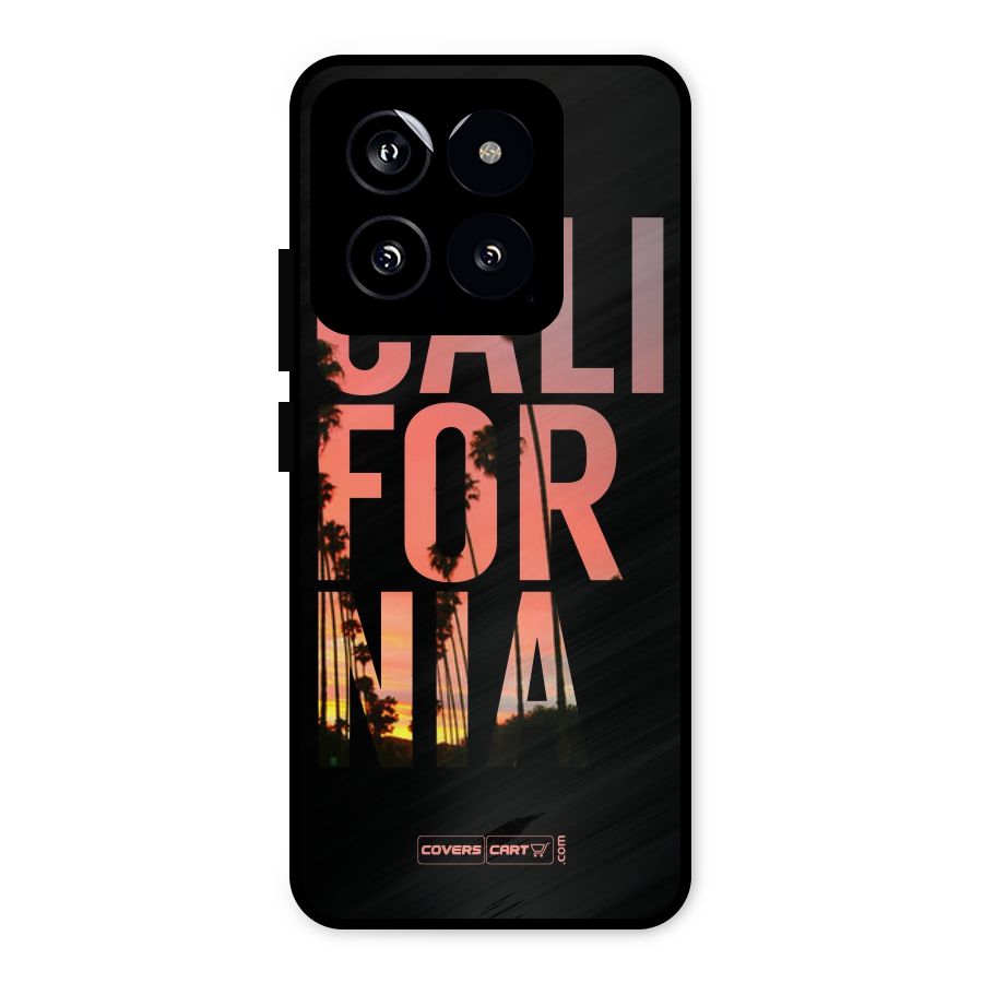 California Metal Back Case for Xiaomi 14