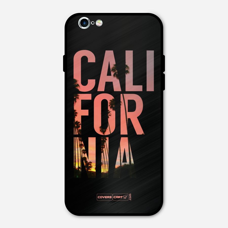 California Metal Back Case for iPhone 6 6s