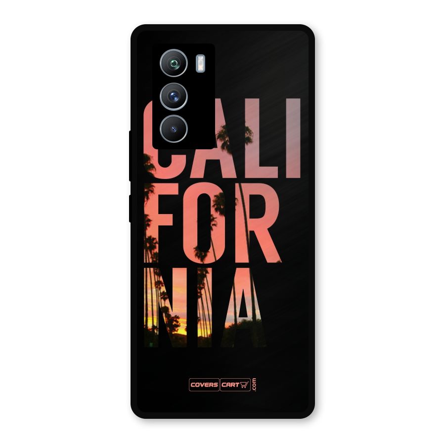 California Metal Back Case for iQOO 9 SE