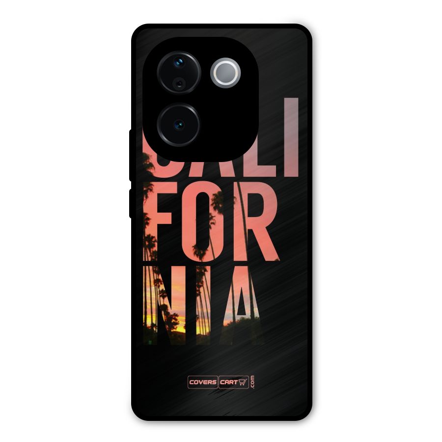 California Metal Back Case for iQOO Z9s Pro