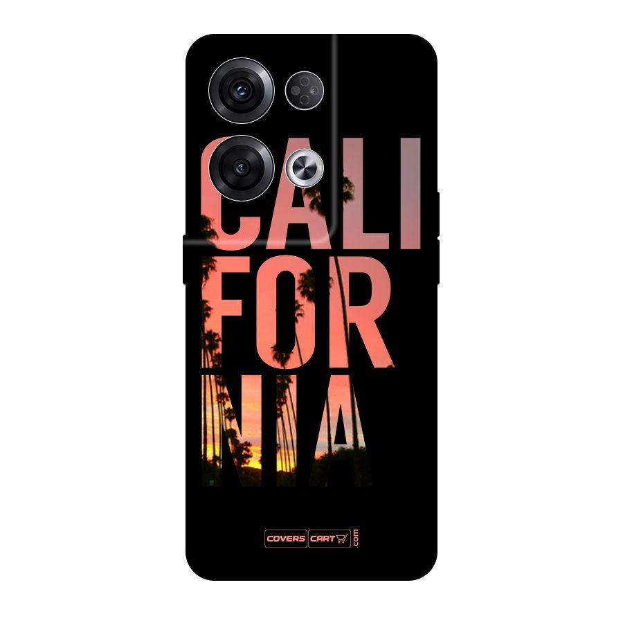 California Original Polycarbonate Back Case for Oppo Reno8 Pro 5G