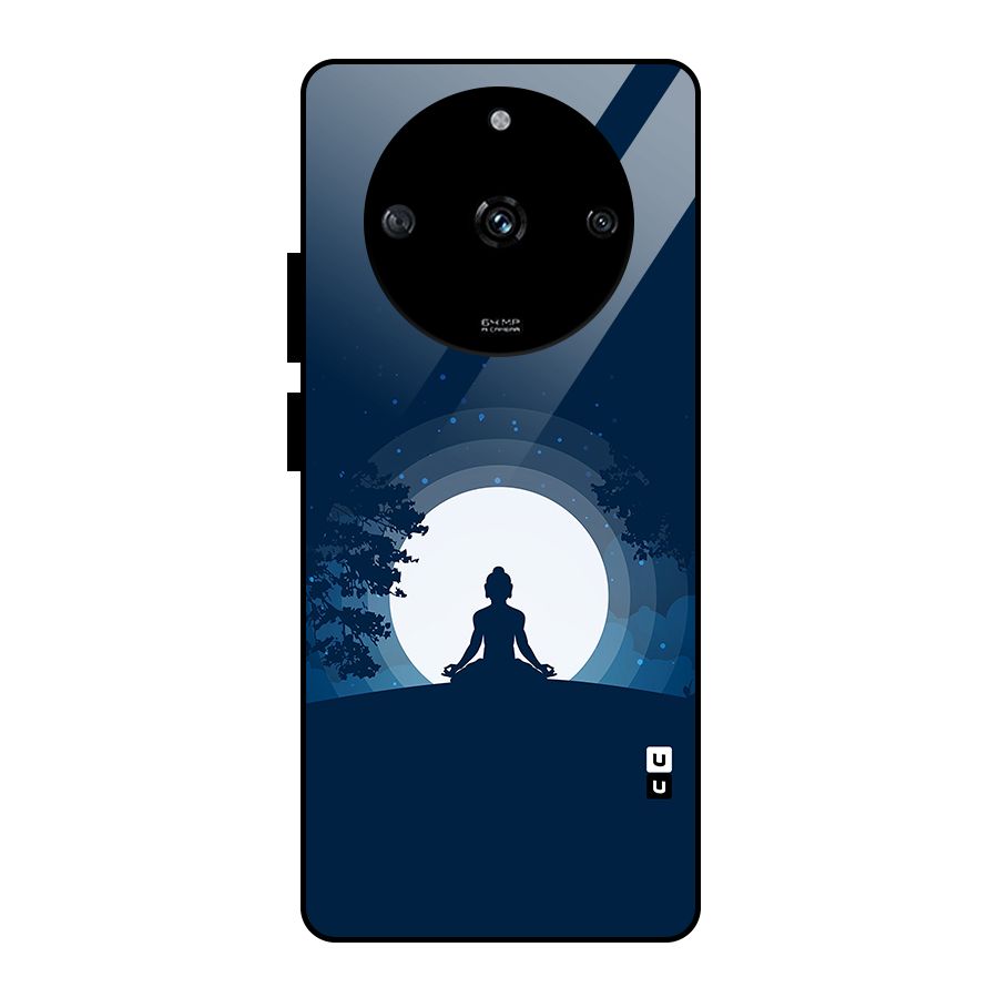 Calm Meditation Glass Back Case for Realme Narzo 60 5G