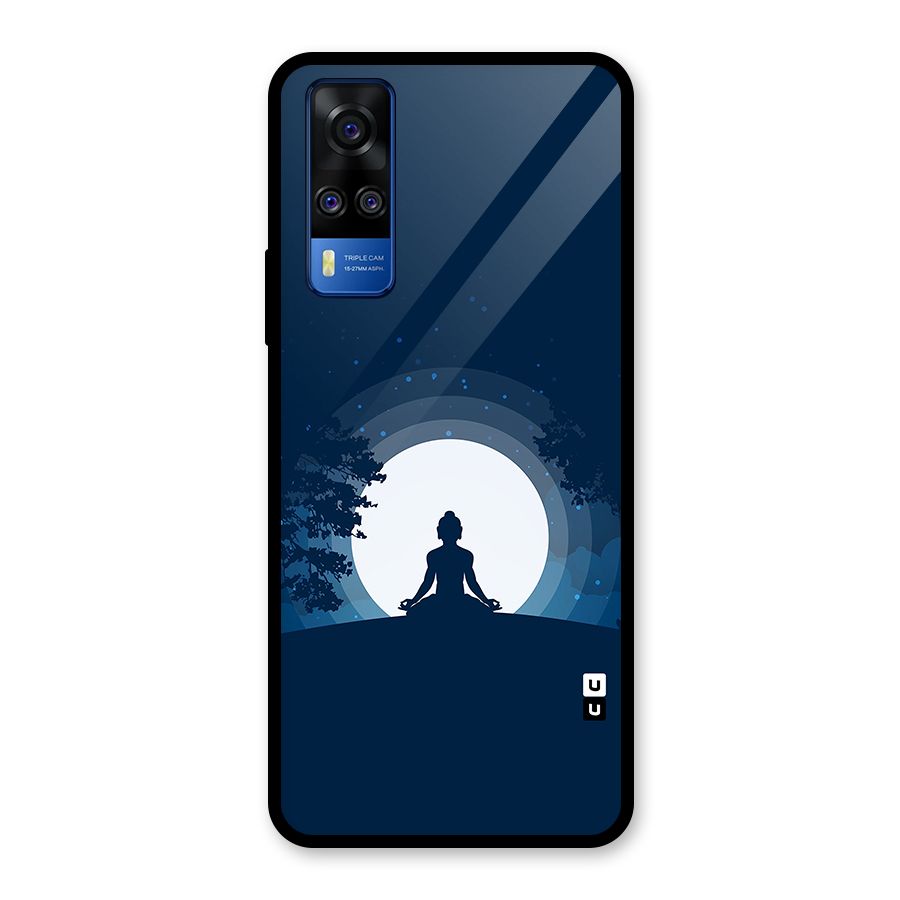 Calm Meditation Glass Back Case for Vivo Y31