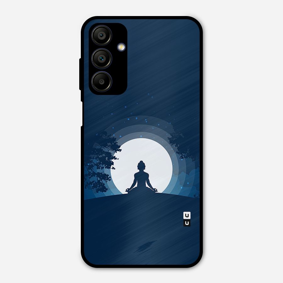 Calm Meditation Metal Back Case for Galaxy A15 5G
