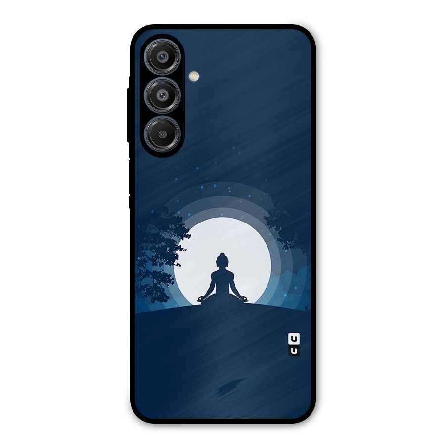 Calm Meditation Metal Back Case for Galaxy A16 5G