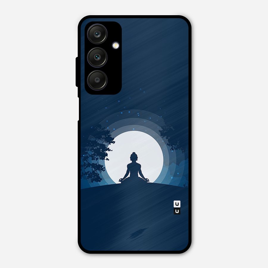 Calm Meditation Metal Back Case for Galaxy A25 5G