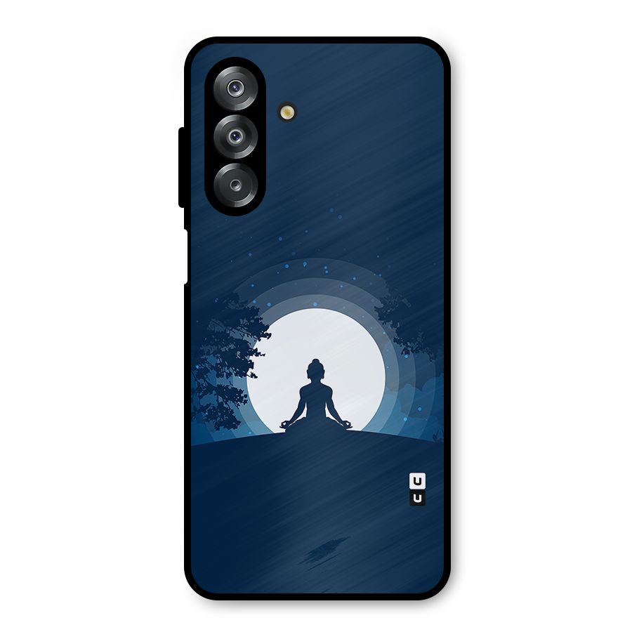 Calm Meditation Metal Back Case for Galaxy A26