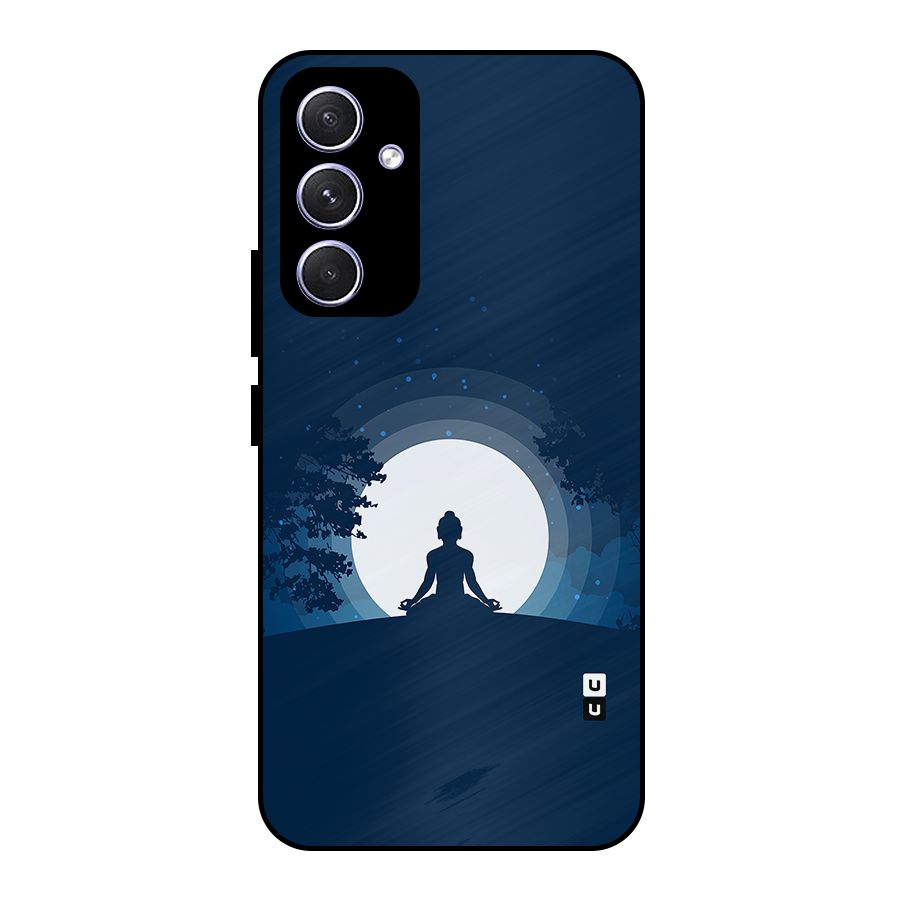 Calm Meditation Metal Back Case for Galaxy A54