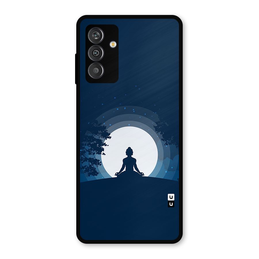 Calm Meditation Metal Back Case for Galaxy F13