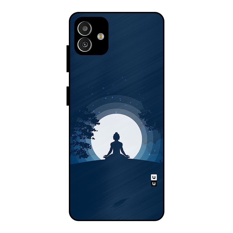Calm Meditation Metal Back Case for Galaxy M13 5G