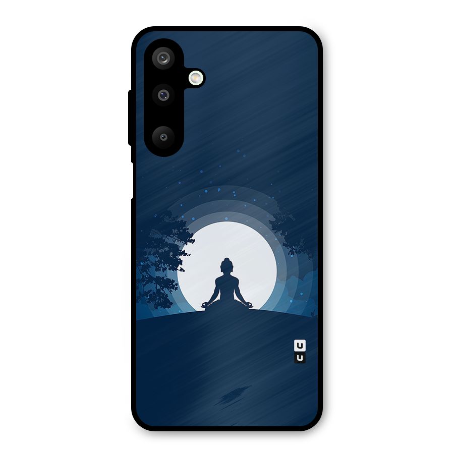 Calm Meditation Metal Back Case for Galaxy M16