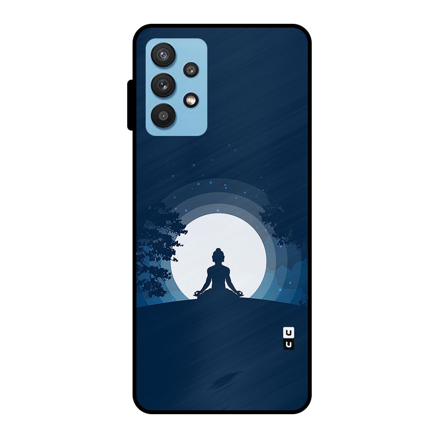 Calm Meditation Metal Back Case for Galaxy M32 5G