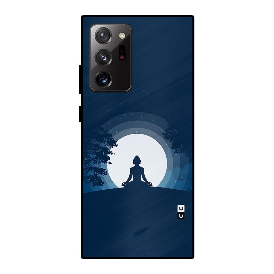 Calm Meditation Metal Back Case for Galaxy Note 20 Ultra 5G