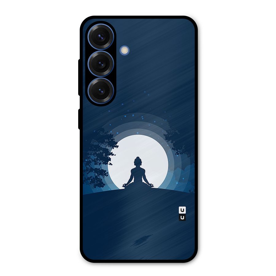 Calm Meditation Metal Back Case for Galaxy S25