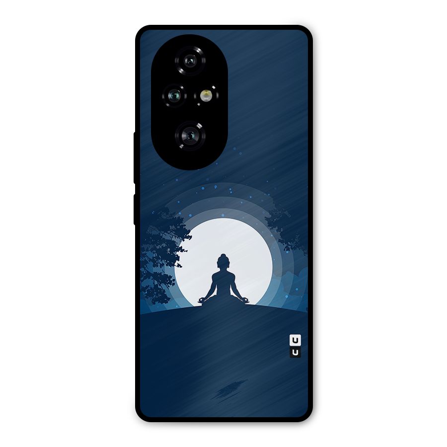 Calm Meditation Metal Back Case for Honor 200 Pro