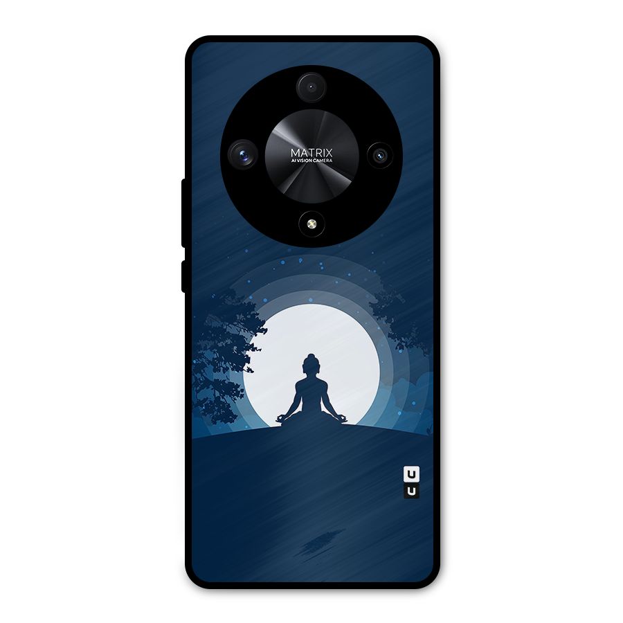 Calm Meditation Metal Back Case for Honor X9b