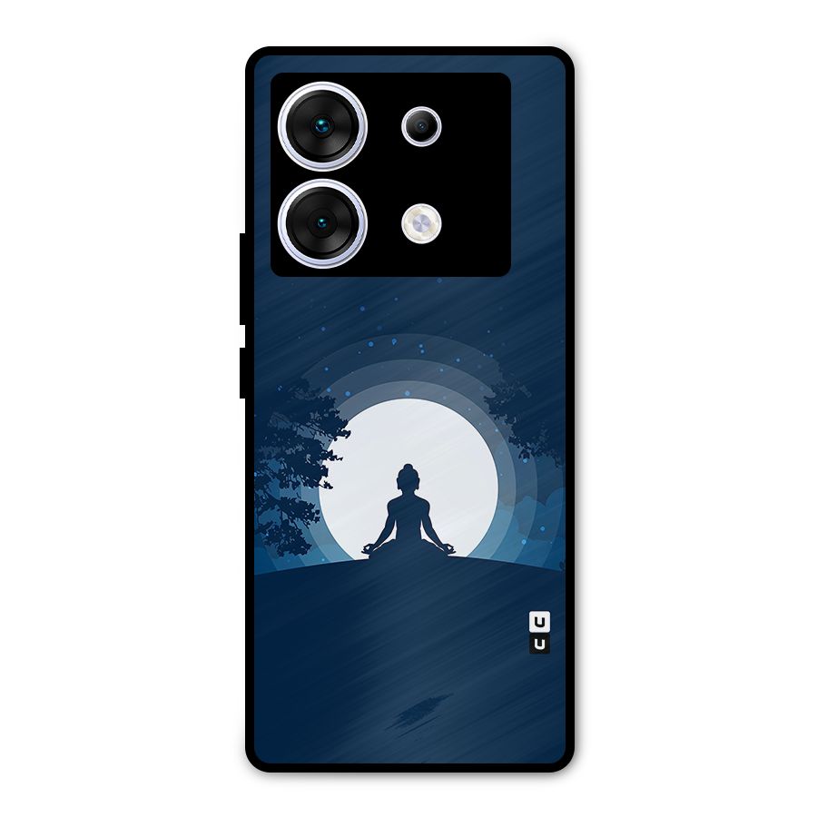 Calm Meditation Metal Back Case for Infinix Zero 30 5G