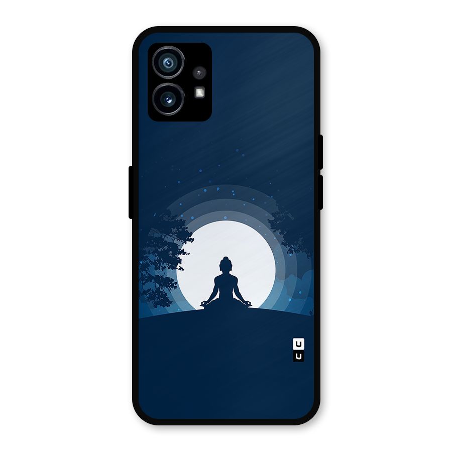 Calm Meditation Metal Back Case for Nothing Phone 1
