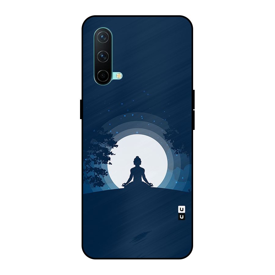 Calm Meditation Metal Back Case for OnePlus Nord CE 5G