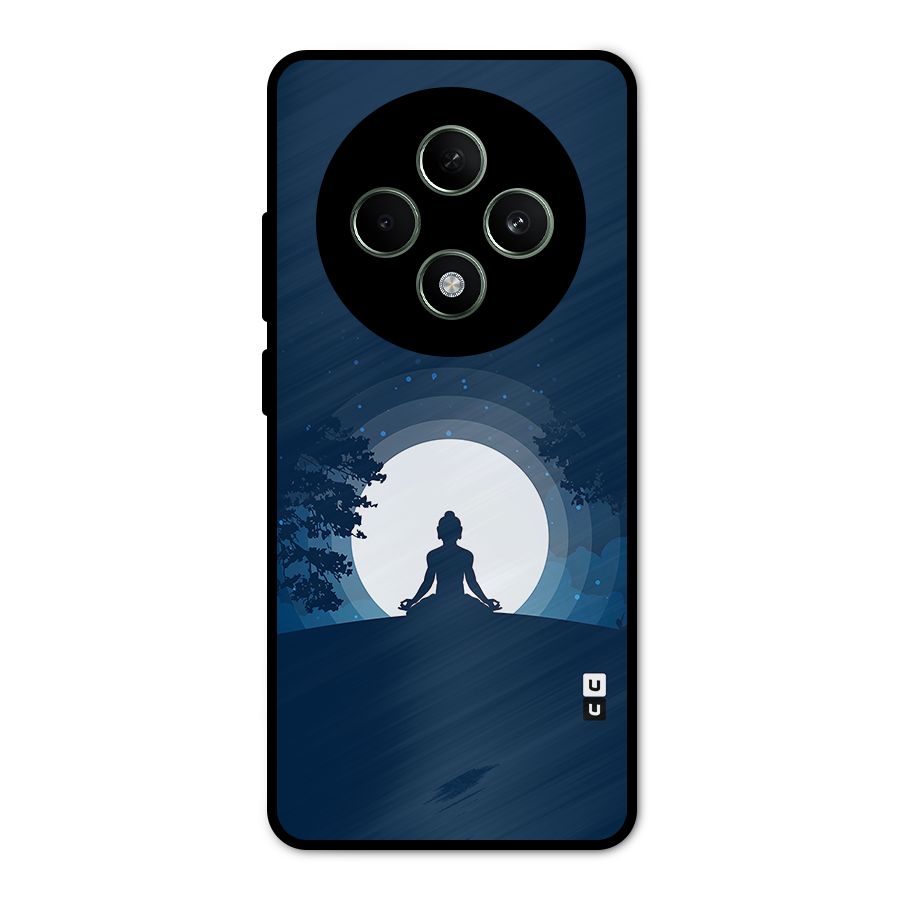 Calm Meditation Metal Back Case for Oppo F27