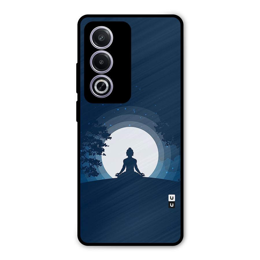 Calm Meditation Metal Back Case for Oppo K12x