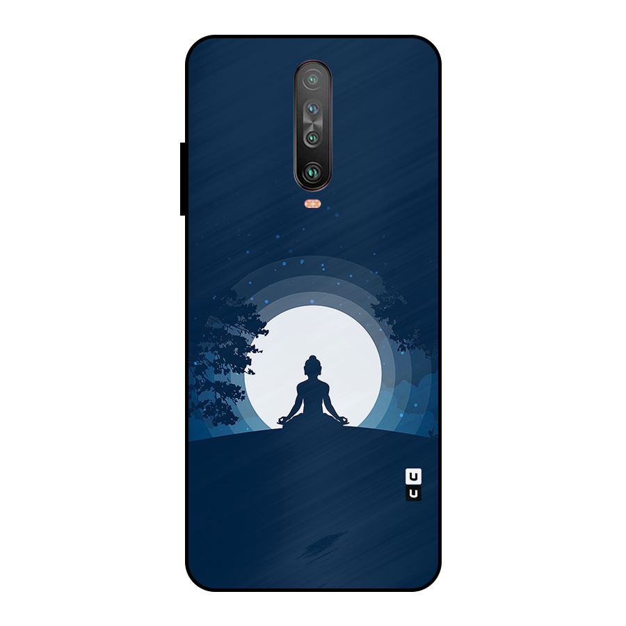 Calm Meditation Metal Back Case for Poco X2
