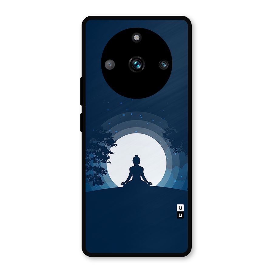 Calm Meditation Metal Back Case for Realme 11 Pro Plus