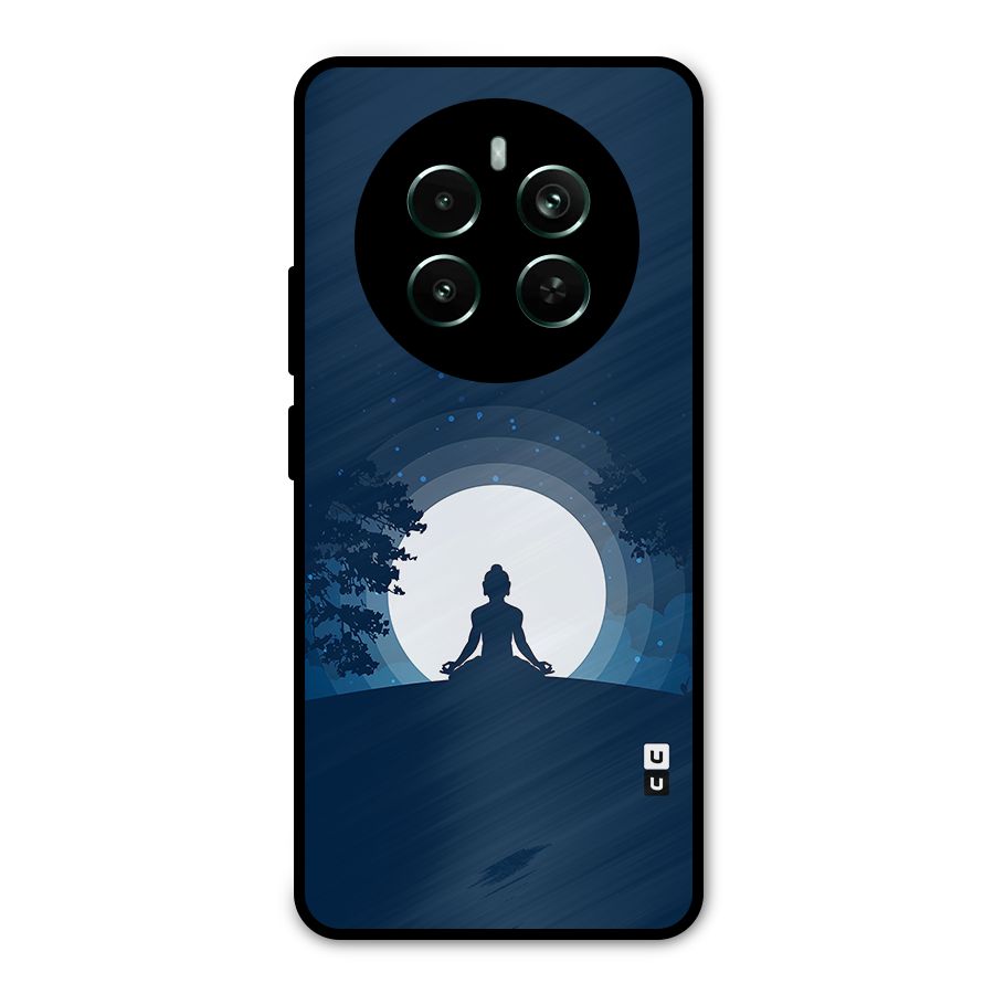 Calm Meditation Metal Back Case for Realme 12 Pro Plus