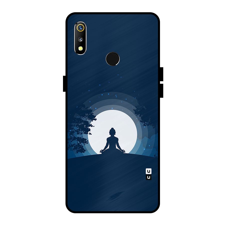 Calm Meditation Metal Back Case for Realme 3i