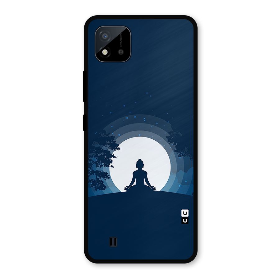 Calm Meditation Metal Back Case for Realme C11 2021