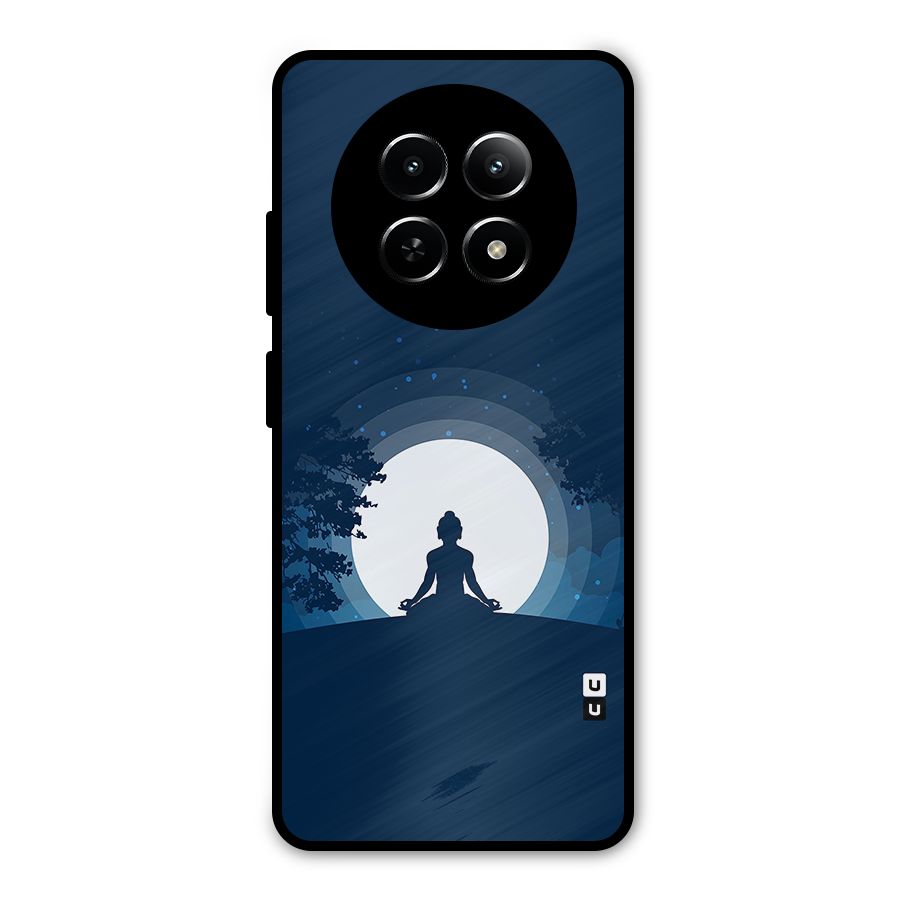 Calm Meditation Metal Back Case for Realme Narzo 70x 5G