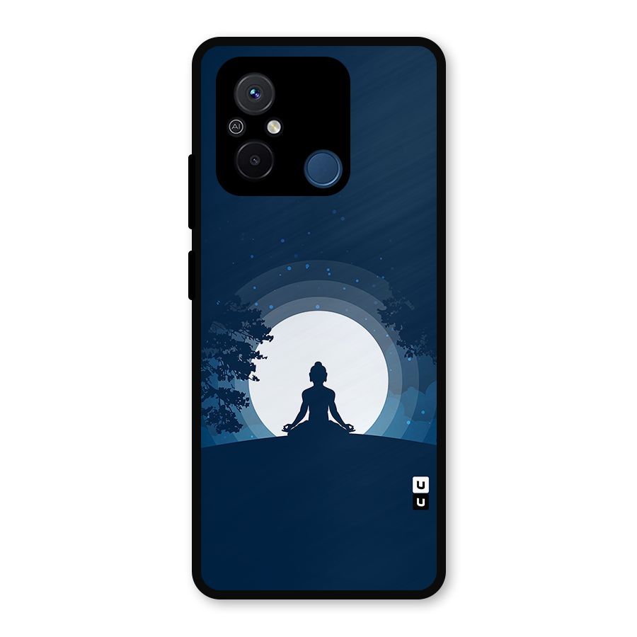 Calm Meditation Metal Back Case for Redmi 12C