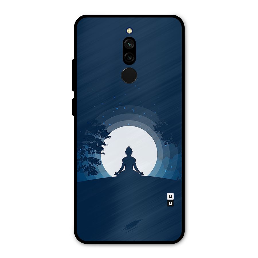 Calm Meditation Metal Back Case for Redmi 8