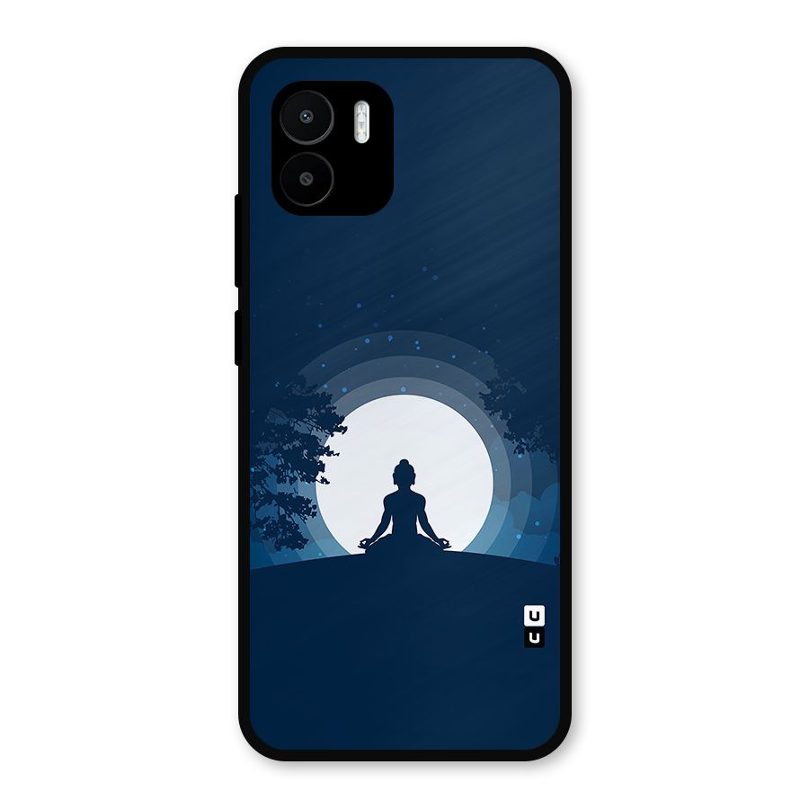Calm Meditation Metal Back Case for Redmi A2