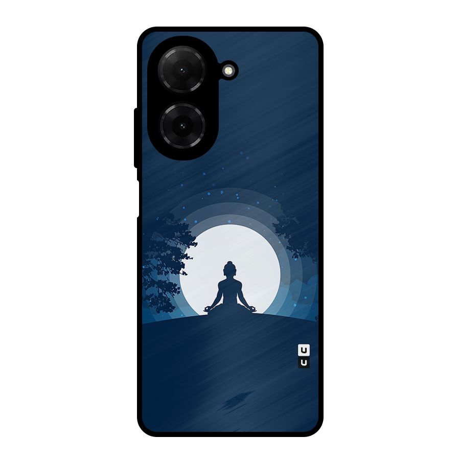 Calm Meditation Metal Back Case for Redmi A5 4G