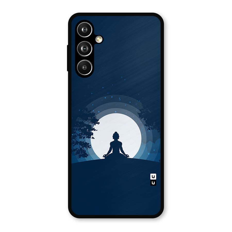 Calm Meditation Metal Back Case for Samsung Galaxy M54