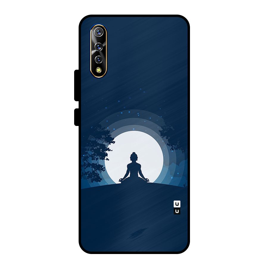 Calm Meditation Metal Back Case for Vivo S1