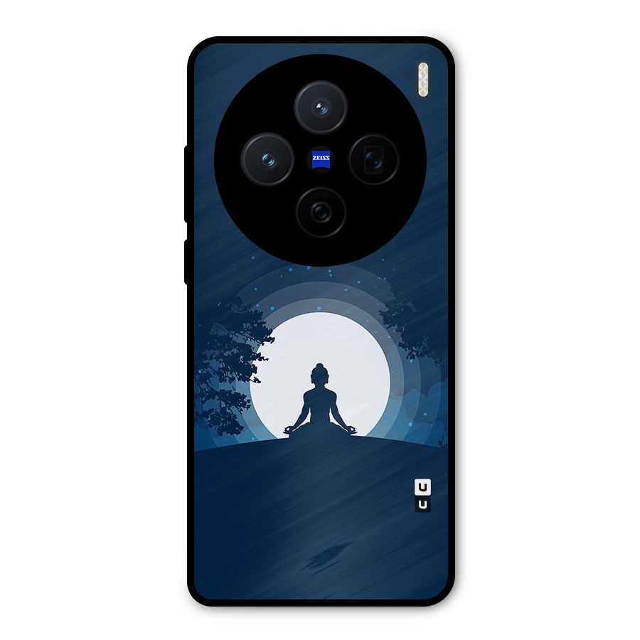 Calm Meditation Metal Back Case for Vivo X200